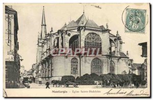 Old Postcard Montargis Eglise Sainte Madeleine