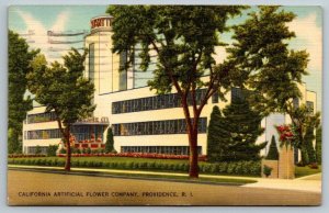 1942  Providence  Rhode Island   The Calart Building   Postcard