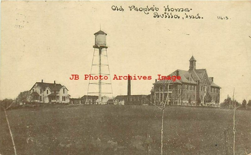 IN, Avilla, Indiana, Old People's Home, Exterior View, CU Williams No 11613