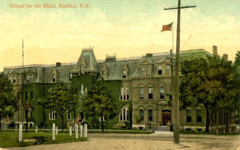 Canada - Nova Scotia, Halifax. School for the Blind