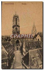 Postcard Old Schlettstadt Munster Slestat