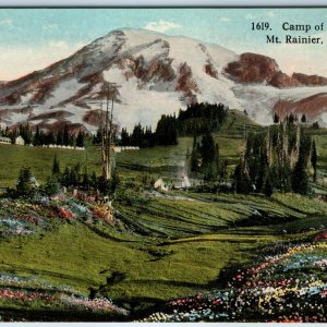 c1910s Mt. Rainier, Wash Camp of the Clouds Pioneer Homestead JL Robbins WA A211