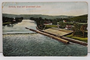 Kentucky River And Government Lock Postcard B4