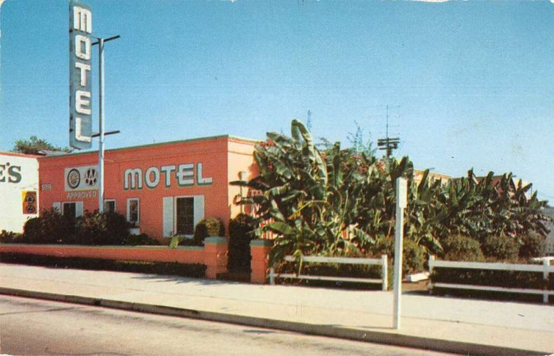 Los Angeles California Hi Point Motel Vintage Postcard AA40485