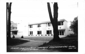 Princeton Illinois~First Methodist Church Educational Building~1950s RPPC