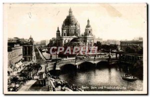 Postcard Modern Berlin Dom Und Friedrichsbrücke