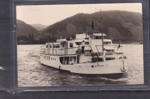 GERMANY,  St. CHRISTOPHER , 1962 real photo ppc. BOPPARD to GB.