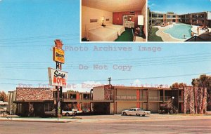 AZ, Glendale, Arizona, Sage Motel, Multi-View, Swimming Pool, 60s Cars, Petley