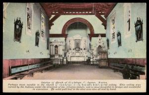Interior of Church of Guadalupe, C. Juarez, Mexico