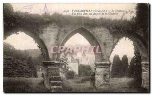 Tancarville - Le Chateau - ruins of the Chapel - Old Postcard