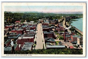 Red Wing Minnesota Postcard Birds Eye View Exterior View Building 1916 Vintage