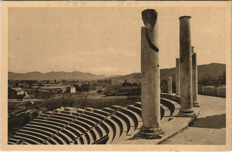 CPA VAISON-LA-ROMAINE Theatre Romain - Le Portique et les Gradine (1086562)