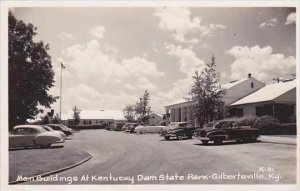 Kentucky Main Buildings Kentucky Dam State Park 1951 Real Photo RPPC
