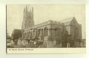 cu1756 -  St. Mary's Church, in Prittlewell, Essex - Postcard