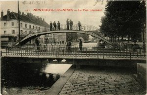 CPA MONTCEAU-les-MINES - Le Pont tournant (295801)