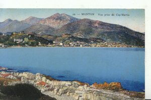 France Postcard - Menton - Vue Prise Du Cap-Martin - Ref TZ613