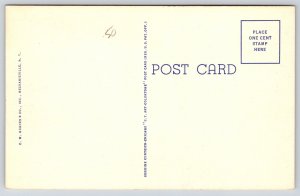 Vermont~Green Mts~Mt Mansfield~Lamoille River~Sunset Scene~Linen 1940s Postcard