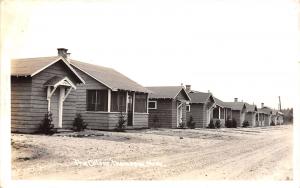 Thompson MI Utah & Montana Cabin in the Colony c1927 RPPC Postcard