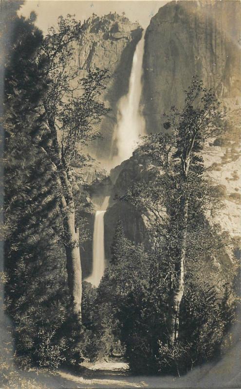 Lot 2 early real photo postcards United States scenic