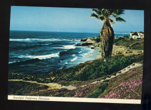 California/CA Postcard, Beautiful California Shoreline, Near Mint!