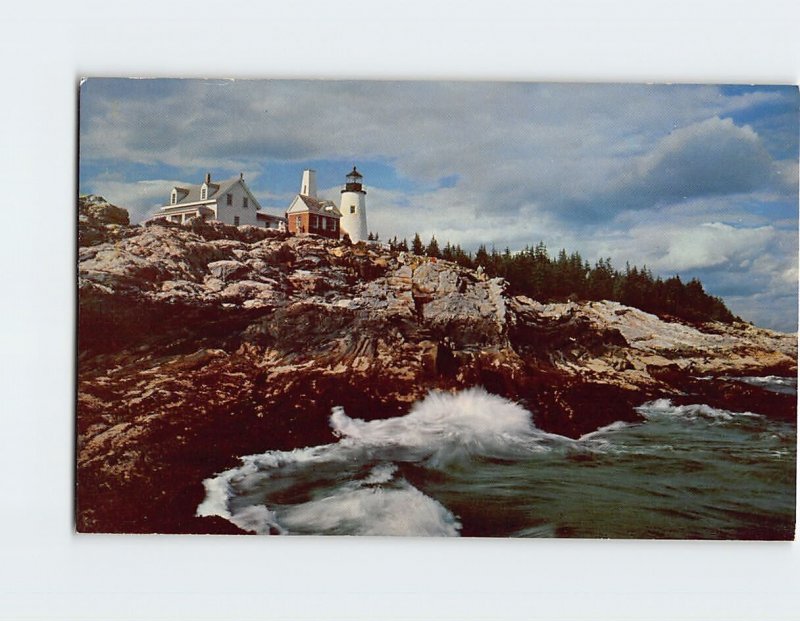 Postcard Pemaquid Light, Bristol, Maine