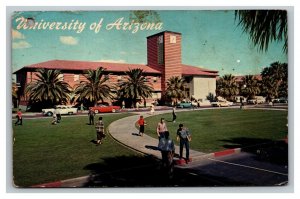 Vintage 1956 Postcard University of Arizona Campus Student Union Tucson AZ