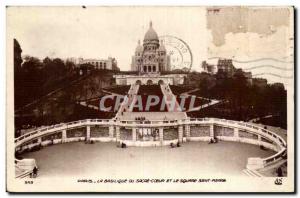 Paris - 18 - Sacred Heart - Montmartre - Old Postcard