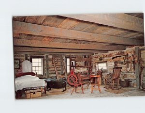 Postcard Historic Hyde Log Cabin Grand Isle Vermont USA North America