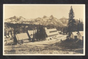 RPPC RAINIER NATIONAL PARK WASHINGTON PARADISE INN REAL PHOTO POSTCARD