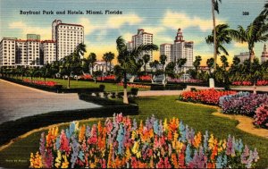 Florida Miami Bayfront Park and Hotels
