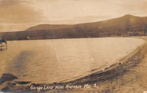 Andover ME Silver Lake~Devil's Den~Rangeley Lakes~Beavers Build Dam~RPPC~1907