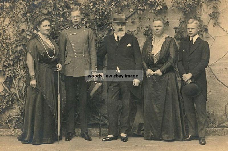 mm866 - King & Queen & Family of Wurttenberg - Royalty photo 6x4