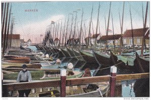 MARKEN, North Holland, Netherlands; Docked Sailing boats, 00-10s