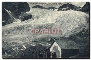 Postcard Old Mountain Massif White Pelvoux glacier and the Tuckett refuge