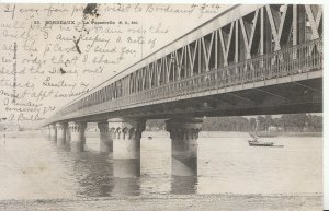 France Postcard - Bordeaux - La Passerelle - Ref XX951