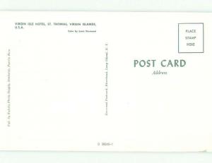 Unused Pre-1980 VIRGIN ISLE HOTEL St. Thomas USVI hr4918