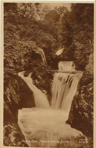Yorkshire Postcard - Ingleton - Pecca Twin Falls  A2075