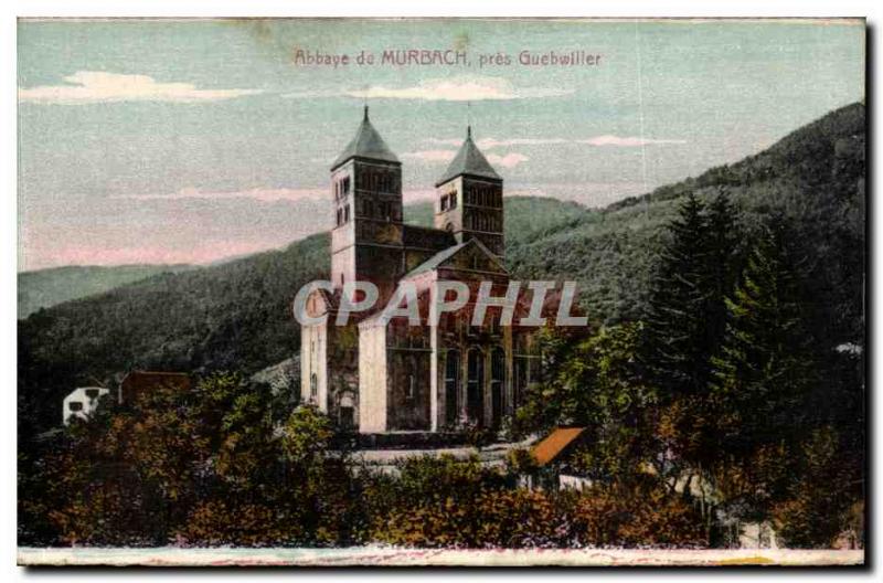 Postcard From Murbach Abbey Pres Guebwiller