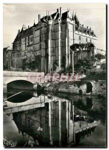 Modern Postcard Chateaudun E and L Le Chateau Faces North West