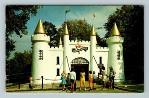 London ON-Ontario Canada, The Castle, Chrome Postcard 