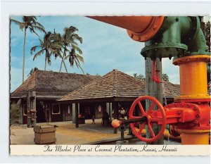 Postcard The Market Place at Coconut Plantation, Kapaʻa, Hawaii