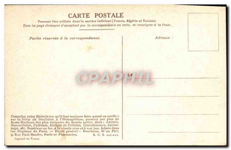 Old Postcard Musee De Versailles Battle Fleurus Army