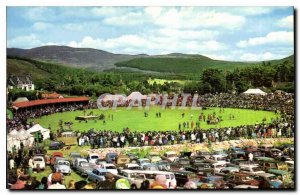 Old Postcard The Scottish highland games