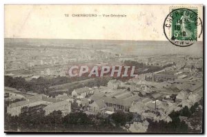 Cherbourg Old Postcard General view