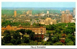 Alabama Birmingham Panoramic View From Vulcan Statue