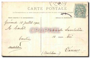 Old Postcard Guerande The Ramparts