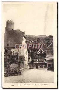 Old Postcard Kayserberg The Museum and the Castle
