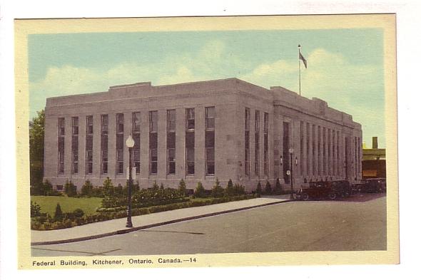 Federal Building, Kitchener, Ontario,