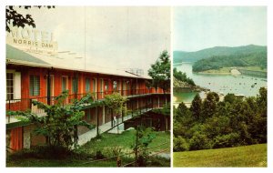 Postcard TN Norris - Norris Dam Motel