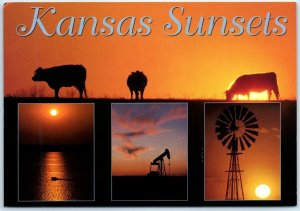 Postcard - Spectacular sunsets! - Kansas